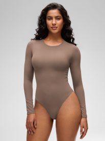 Softembrace Crew Neck Long Sleeve Bodysuit