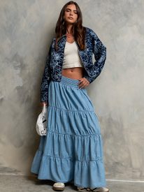 Katelyn Denim Skirt