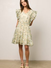 Katrina Ruffled Mini Dress - FINAL SALE