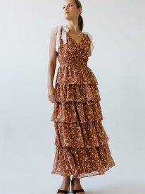 Nicerway Tiered Maxi Dress
