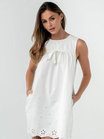 Peyton Embroidered Mini Dress