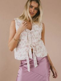 Harley Floral Vest - FINAL SALE