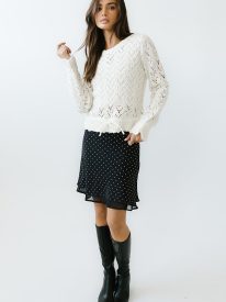 Joseph Knit Sweater in Ivory - FINAL SALE