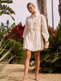 Rylan Button Up Mini Dress