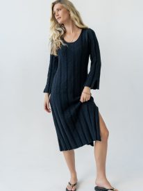 Camile Ribbed Sweater Dress - FINAL SALE
