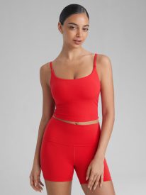 Butterlift Built in Bra Cropped Tank