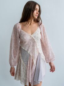 Bree Patchwork Mini Dress