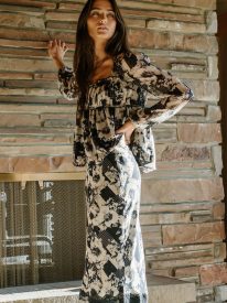 Kate Floral Midi Skirt - FINAL SALE