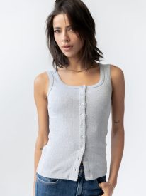 Nicerway Knit Tank Top in Grey