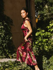 Jesse Satin Maxi Dress
