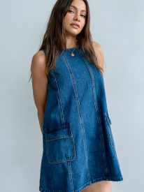 Markell Denim Mini Dress
