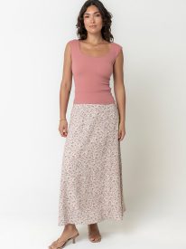 Averie Floral Maxi Skirt