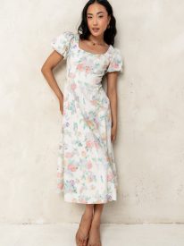 Mollie Floral Maxi Dress
