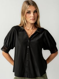 Nicerway Button Up in Black