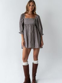 Nicerway Gingham Mini Dress - FINAL SALE