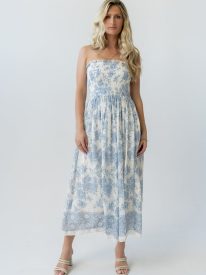 Kamry Strapless Midi Dress