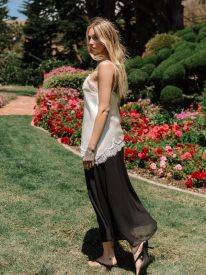 Donna Chiffon Maxi Skirt