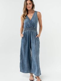 Kasie Smocked Jumpsuit