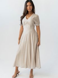 Ulani Polka Dot Midi Dress