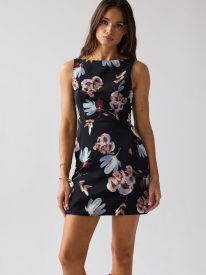 Nicerway Floral Mini Dress