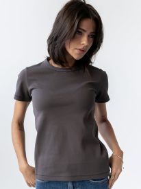 Mckenna T-Shirt in Charcoal
