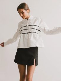 Effie Collared Blouse - FINAL SALE