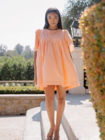 Nicerway Pleated Baby Doll Dress