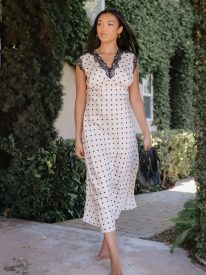 Nicerway Maxi Dress in Ivory