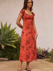 Charles Floral Maxi Dress