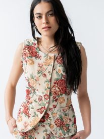 Nicerway Floral Vest