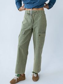 Kirsty Straight Leg Pants in Green