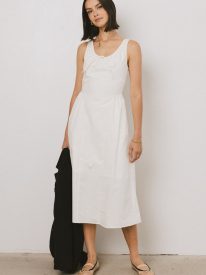 Maya Maxi Dress in Cream - FINAL SALE