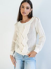 Brynn Braided Sweater - FINAL SALE