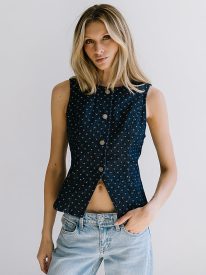 Caroline Denim Vest