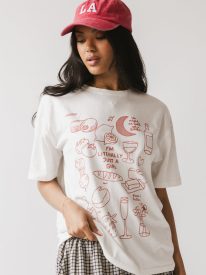 Just A Girl Graphic Tee - FINAL SALE