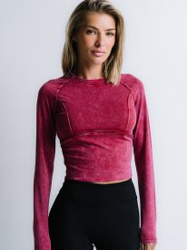 Nicerway Fitted Top in Red - FINAL SALE