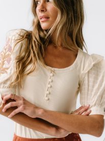 Holden Embroidered Top - FINAL SALE