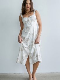 Brandy Floral Midi Dress